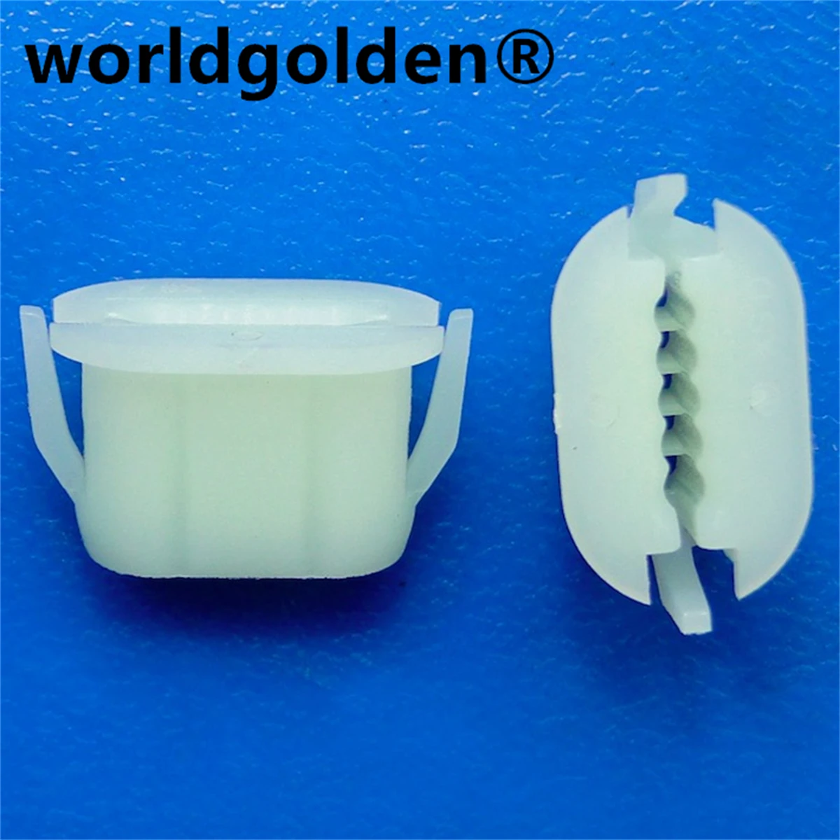 Worldgolden 100Pcs Auto Fasteners Portellone Tronco Pad Per Renault Peugeot Citroen 7703081233