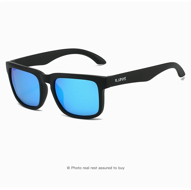 Karos Fashion Polarisierte Sonnenbrille UV400-Schutz Unisex Blendschutzbrille Herren Fahren Wandern Radfahren Outdoor-Sportbrillen – Detail 14