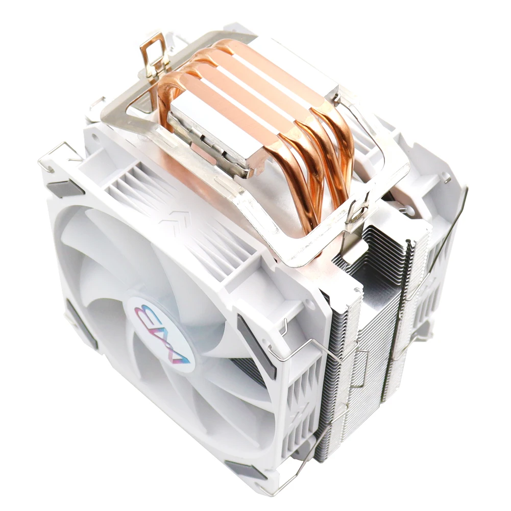 Ventilador de Refrigeração do Ventilador do Refrigerador da Cpu 120 mm Rgb Argb Ventilateur para Intel Lga 1151 1155 1200 1366 2011 X79 X99 Am3 Am4 Radiador Ventiladores e resfriadores - Imagem 2