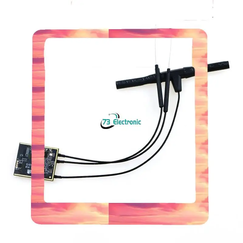 For Frsky TD MX 2.4Ghz & 900Mhz RX Dual Band Receiver 4CH PWM Channel 50KM-100KM Receiver