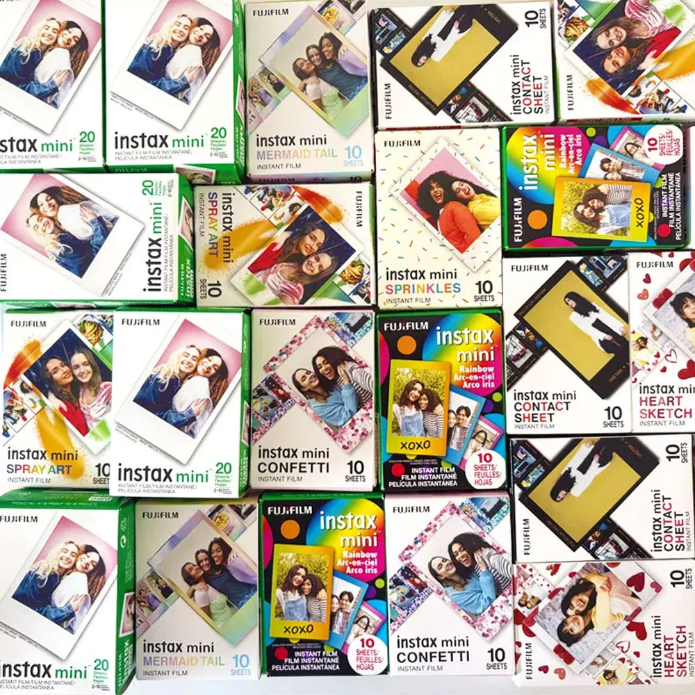후지필름 후지 인스탁스 미니 12 미니 13 인스턴트 필름 스타일 10매 (미니 11, 9, SP2, 70, 7cs, 8, 11, 25, 90, 로모, 리플레이 링크 호환)