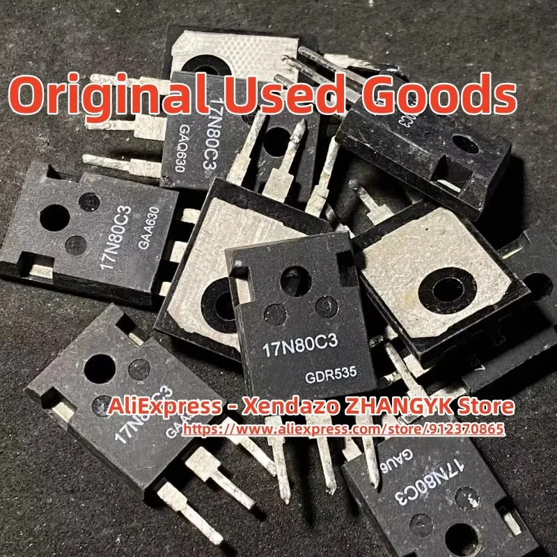

10 шт./лот SPW17N80C3W 17N80C3 17A 800V TO-3P TO-247 MOSFET большой чип Мощный транзистор