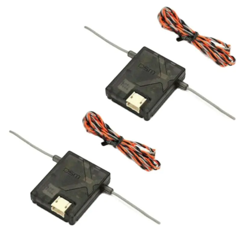

2 pcs JR SPEK Satellite DSMX Receiver Transmitter ReceiverAR6210 AR8000 AR12120 AR9020 Satellite