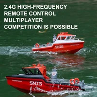 Hot 2.4g Remote Control Captain Wireless Brushless Rescue Tugboat Simulation High-Speed Charging Endurance Boy Rc Toy Kids Gift 2