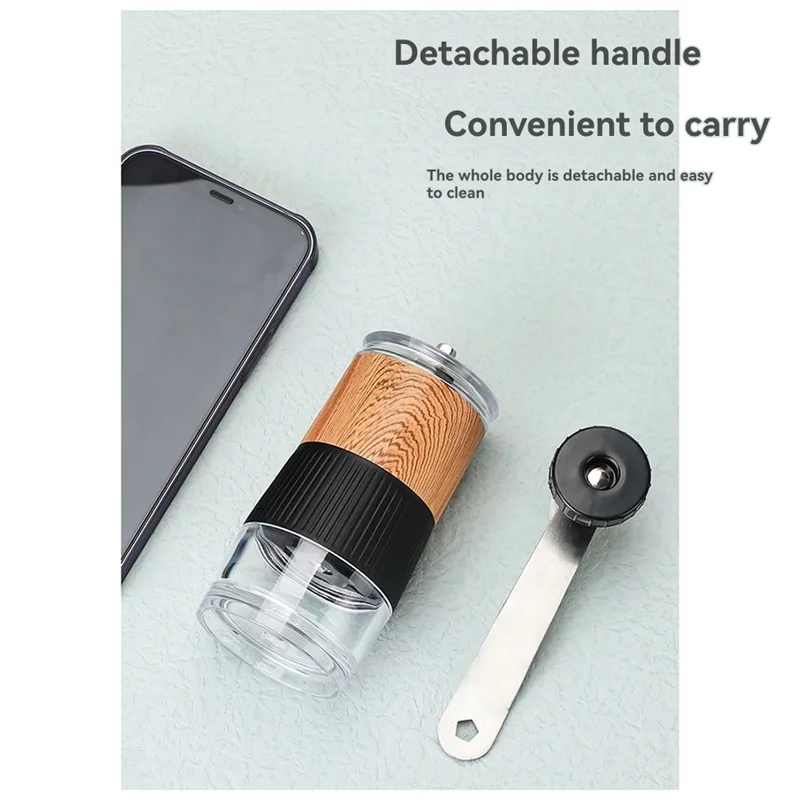 B69A Manual Coffee Grinder Coffee Machine Home Kitchen Manual Grinder Portable And Adjustable 2 B69A Manual Coffee Grinder Coffee Machine Home Kitchen Manual Grinder Portable And Adjustable 2