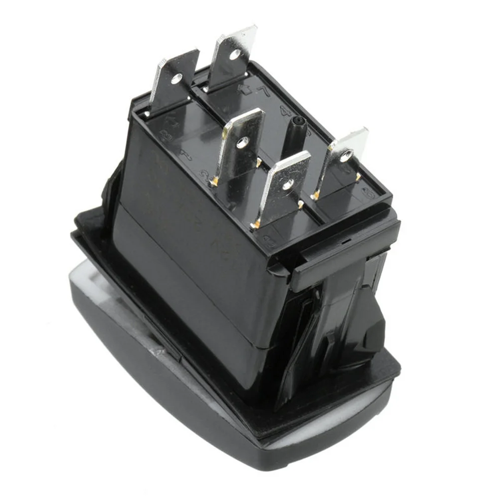 

Fan Switch For ATV UTV Car Auto Red 20A 5 Pin Rocker Switch Newest Protable Reliable Duable High Quality Hot Sale