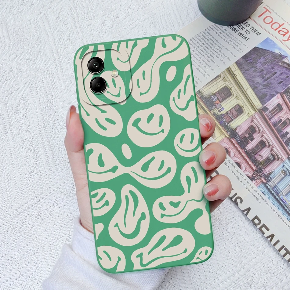 thumbnail image 1 of For Samsung Galaxy A04 A04E A04S Phone Case Cat Camera Protection Liquid Silicone Back Cover For Samsung A 04 E S Bumper Shell, 1 of 5