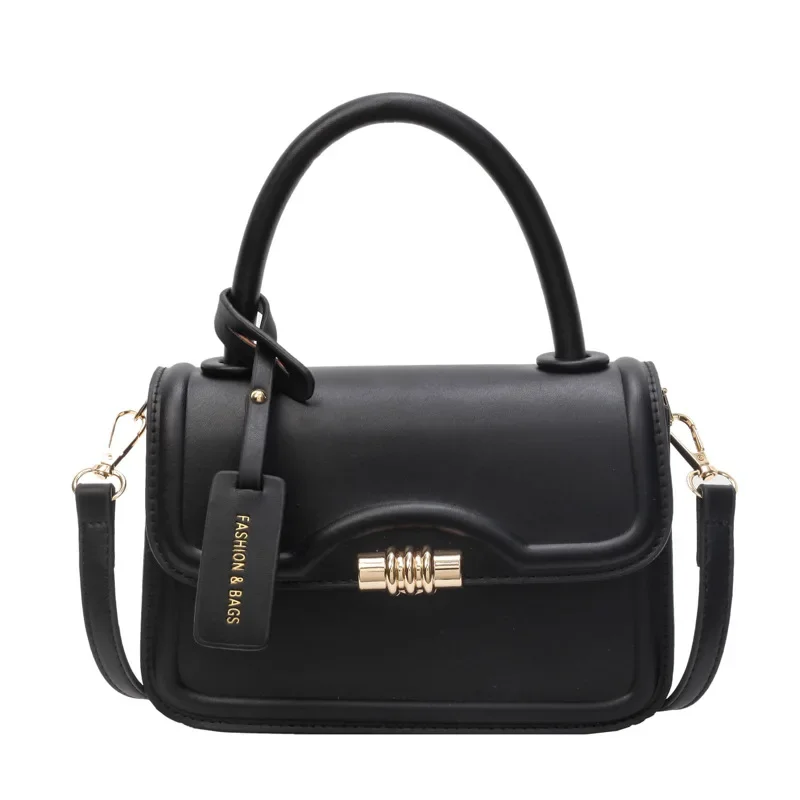 Advanced Texture Vintage Ladies Bags 2024 New Popular All-Matching Messenger Fashion Portable Small Square Bag