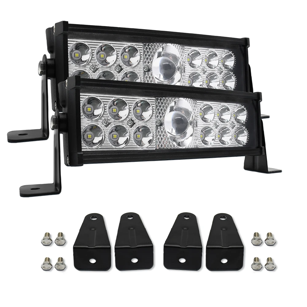 Auto LED Spotlights Work Light Bar White Yellow Flash 120w for Off Road 12V 24V