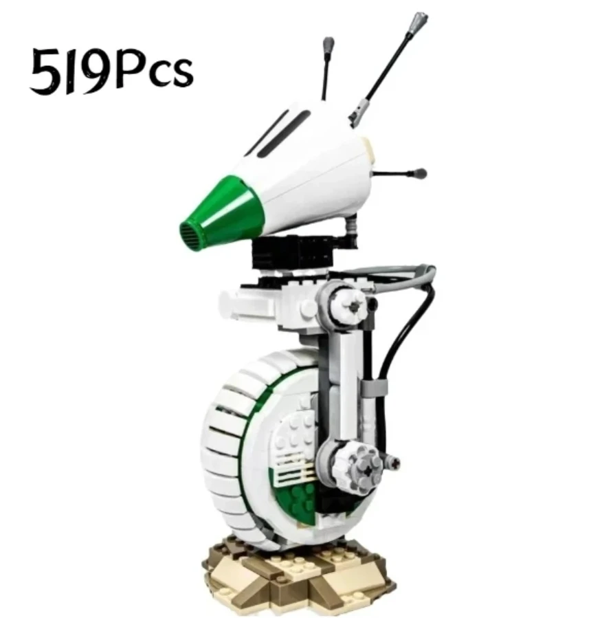 Moc 75325 75322 Series Wars N-1 Fighter D-O Robot Building Blocks Battle Y-Wing Airplane Bricks Model Toys For Kid Gift