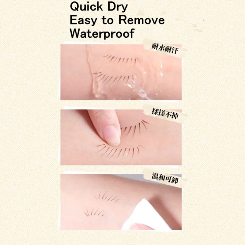 VEECCI Liquid Eyebrow Lower Eyelash Eyeline Aegyo-sal Pencil 2 Forks Multifunctional Pen Waterproof Natural Eyes Beauty Tool 6
