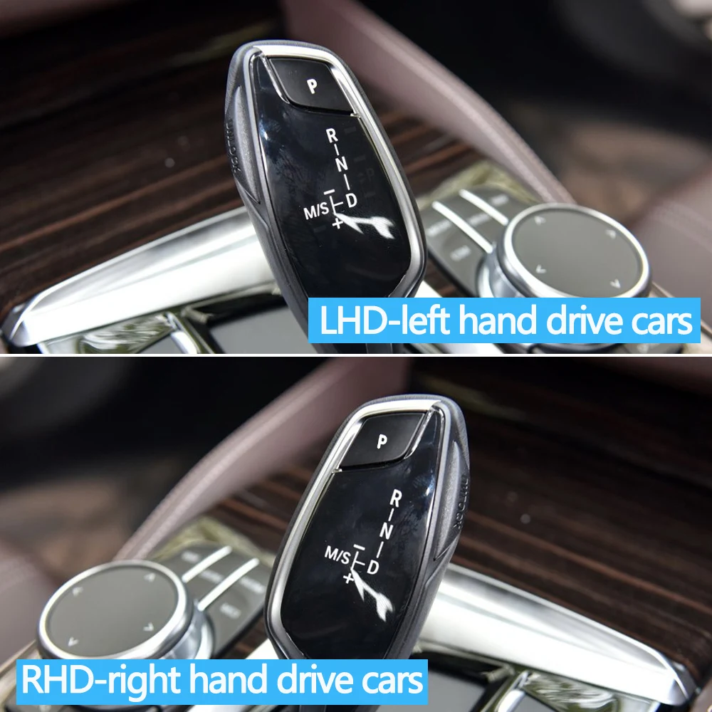 LHD RHD Car Gear Shifter Lever Auto Parking P Button Cap For BMW 5 6GT 7 X3 X4 Series G30 G31 G32 G11 G12 G01 G02 gear lever button cap