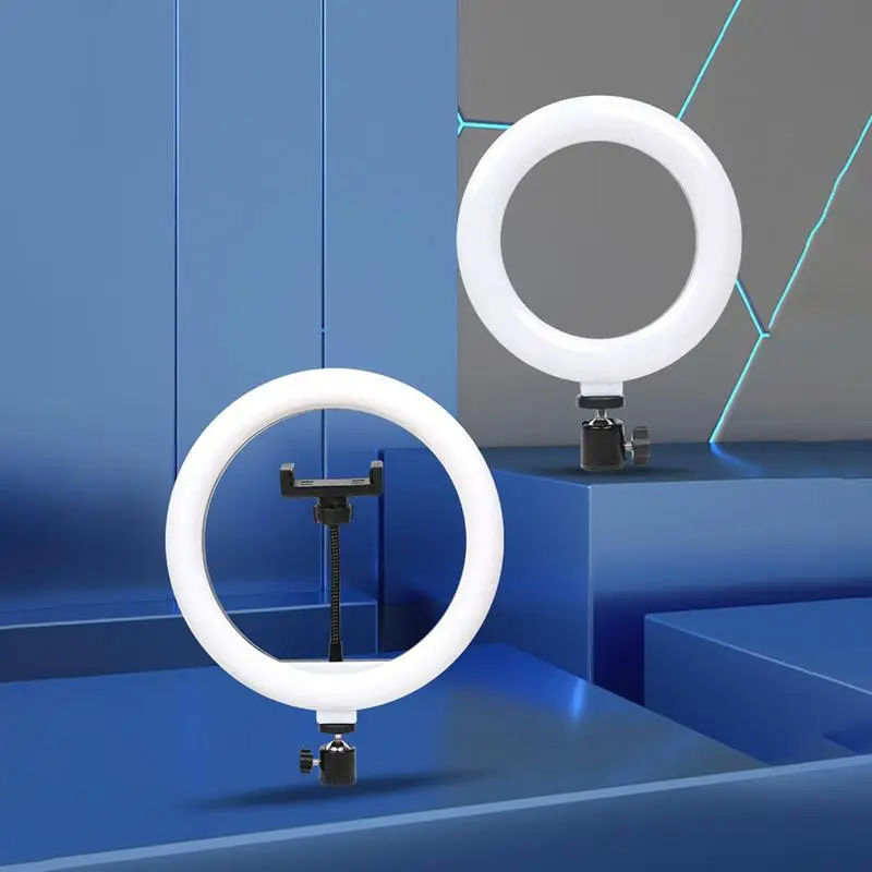 Selfie Light Phone Light Clip Selfie Ring Light Con Treppiede Ricaricabile Portatile Clip-On Fill Light Per La Fotografia Di Smartphone