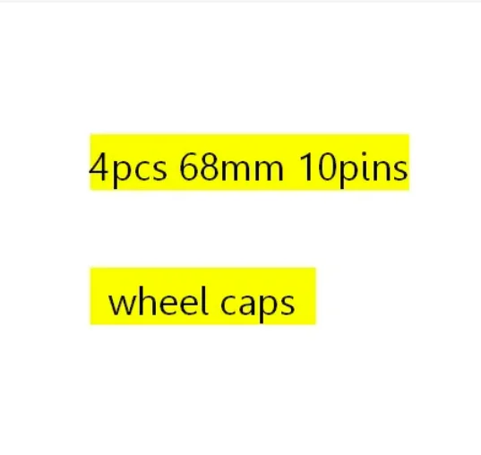4X 68MM Car Wheel Center Cover Accessories Hub Caps