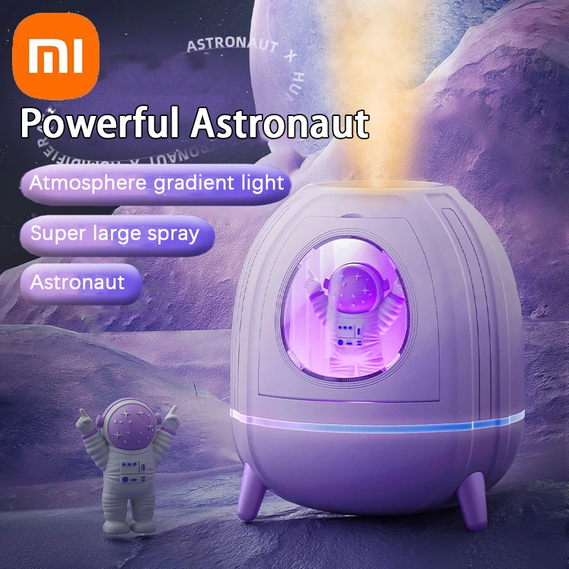 

Xiaomi Home Portable Office Desktop USB Astronaut Space Capsule Air Humidifier Diffuser 220ML With Colorful Led Light Christmas