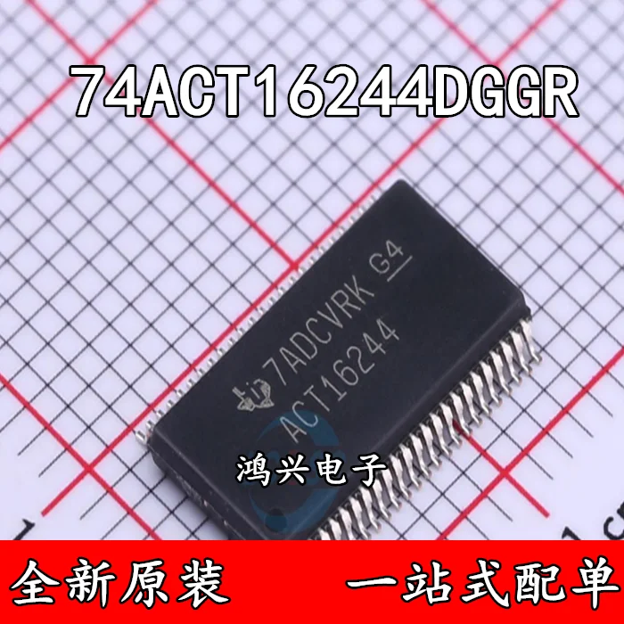 

30pcs original new 30pcs original new 74ACT16244DGGR buffer/line driver 4.5V to 5.5V TSSOP-48