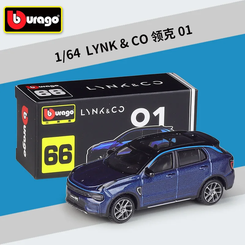 Bburago 1:64 Geely Neck Extreme Krypton Zeekr 01 02 03 Liga Carro