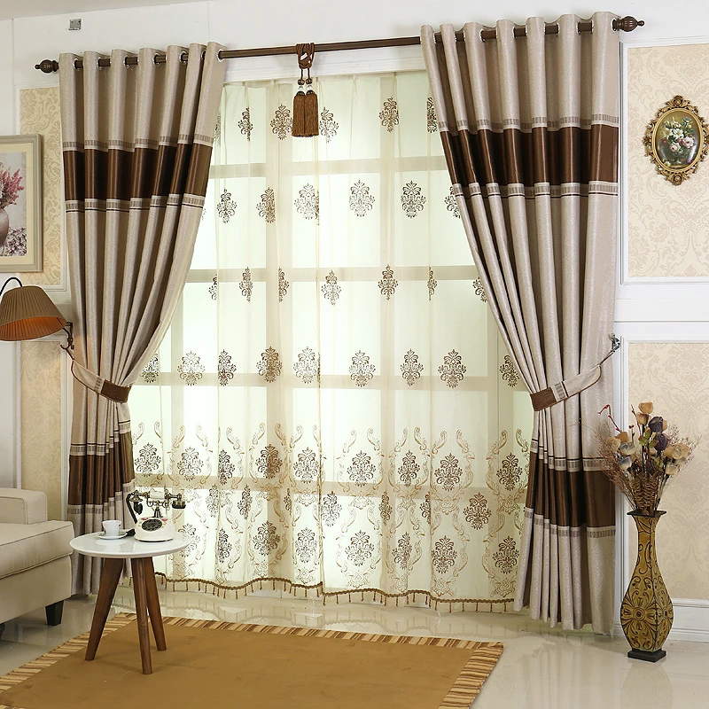 Luxury Curtains For Living Room Striped Window Kitchen Curtains For Bedroom Doors Drapes Blackout Curtain Cortinas