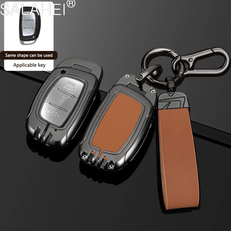 

3/4 Bottons Car Flip Key Case Cover for Hyundai Solaris Creta Ix25 Kona Tucson Sonata FE I40 Elantra Ix35 I20 Ix45 HB20 Accent
