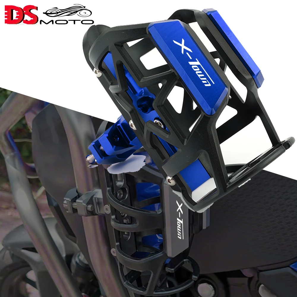 Motorcycle CNC Accessorie Drink Cup Holder Beverage Water Bottle Stand