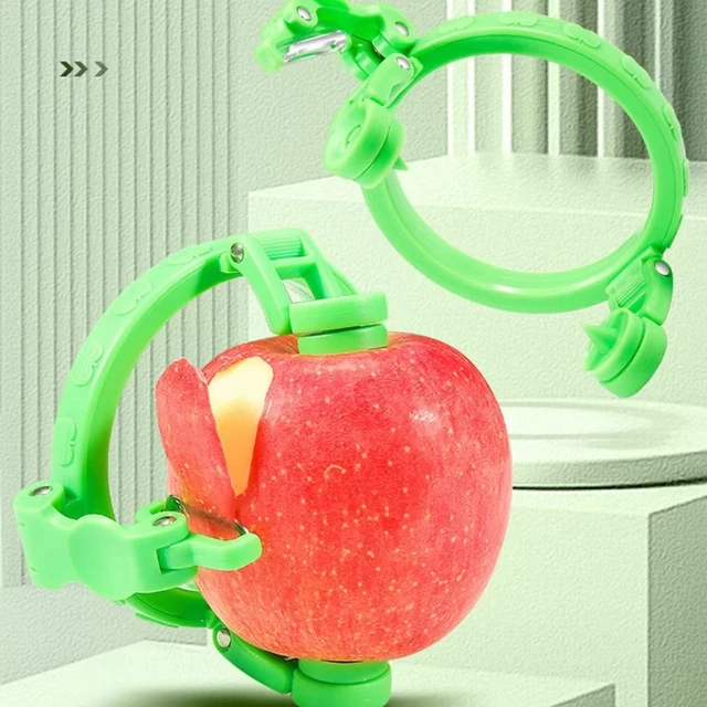 Fruit & Vegetable Tools Handheld Rotating Peeler for Apple Pear Kitchen Gadget Fruit Spiralizer Peeler Machine Gift Ideas 2