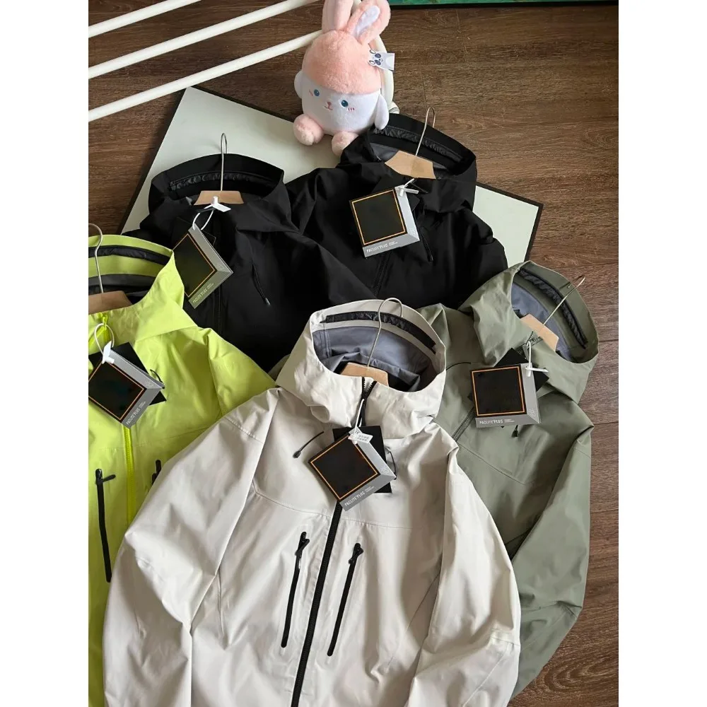

2023 Top Quality ARC Three Layer Outdoor EMBROIDERED WATERPROOF JACKET Alp Sixth Generation SV Male Casual Hiking Jackets