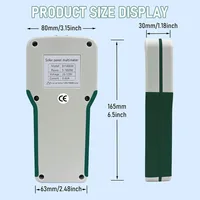 Testeur de panneau photovoltaïque solaire MPPT EL400B/EY800W/EY1600W/EY1800W, multimètre, outils intelligents MPPT pour tester les données des panneaux solaires photovoltaïques 4