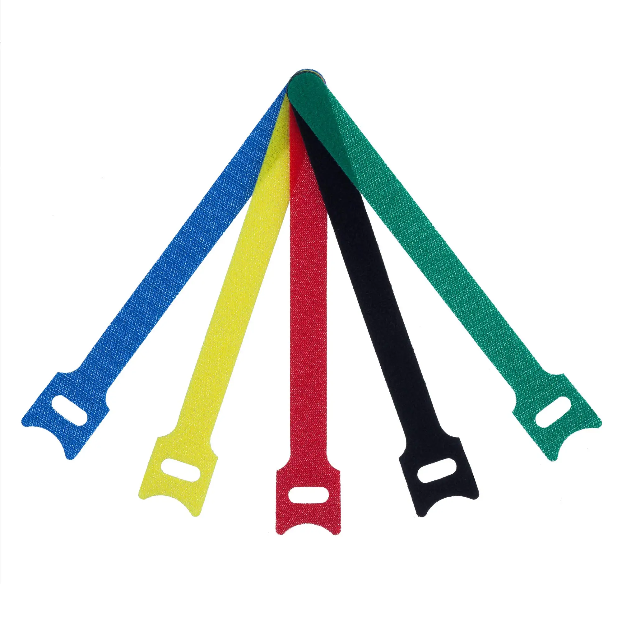 Description Picture 4 of item100pcs/50pcs Releasable Cable Ties Colored Plastics Reusable Cable Ties Nylon Loop Wrap Zip Bundle Ties T-type Cable Tie Wire AA