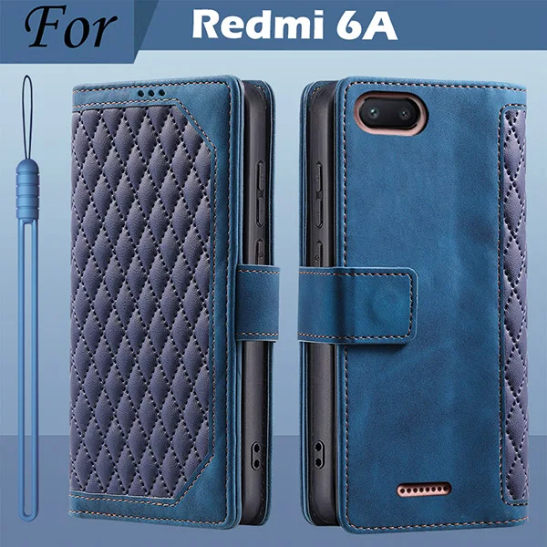 Luxury Leather Wallet Flip Phone Case with Card Holder