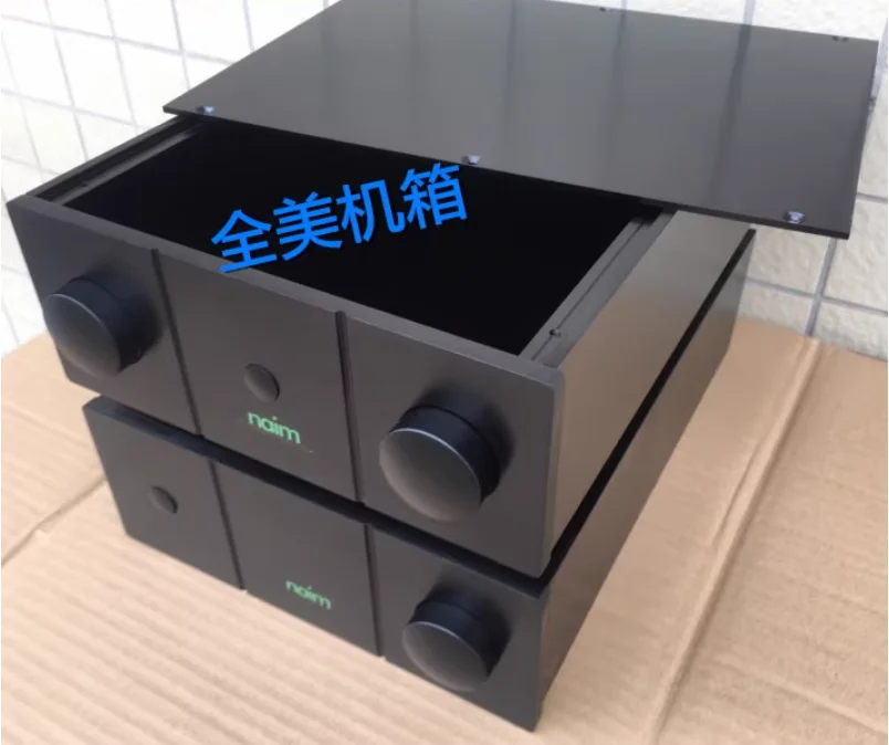 Naim 모든 알루미늄 앰프 섀시, 프리앰프 케이스, AMP 인클로저, DIY 박스, 230*90*308mm
