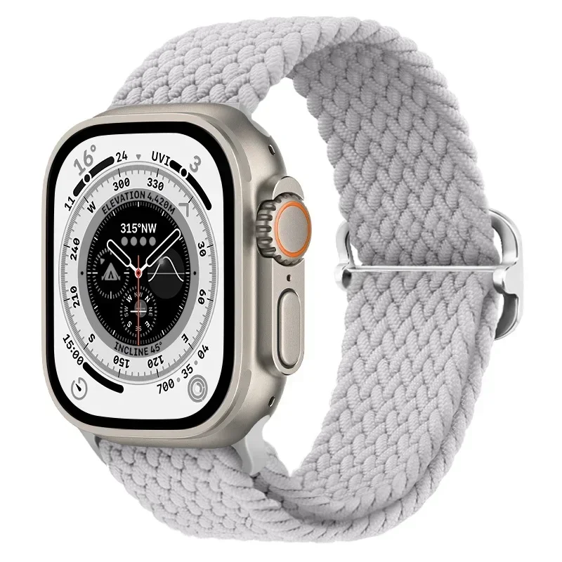 Adjustable Nylon Strap for Smartwatch - Versatile & Stylish Bracelet Band