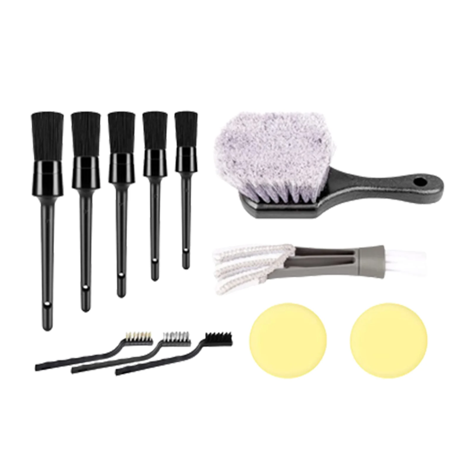 

18PCS Car Cleaning Care Tool Set Lightweight Durable Cleaning Set for Cars Bicycles Motorcycles Small Trucks NOV99