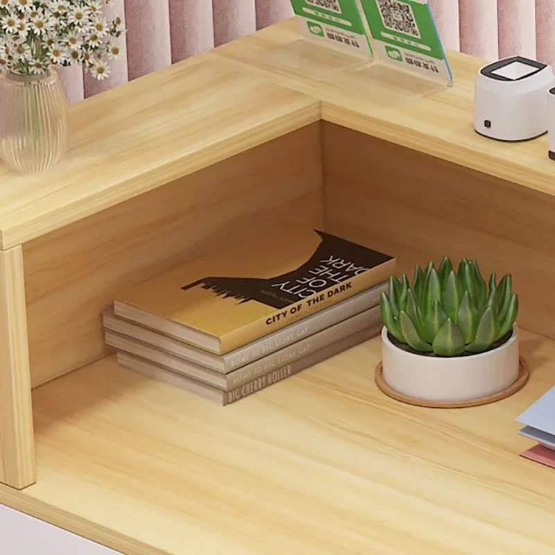 Small Desks Reception Desks Counter Counter Luxury Checkout Reception Front Mostrador Negocio Commercial Furniture