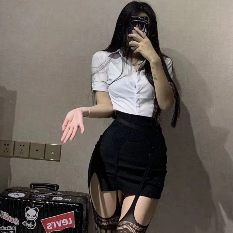 Рисунок 3 - Пикантная тонкая Базовая белая рубашка