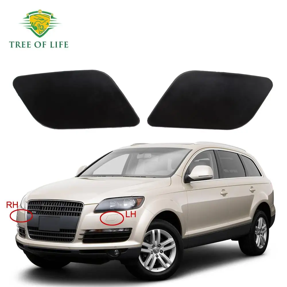 

For Audi Q7 2007 2008 2009 4L0 955 276 Front Bumper Headlight Lamp Washer Spray Cleaning Actuator Cover Cap 4L0 955 275