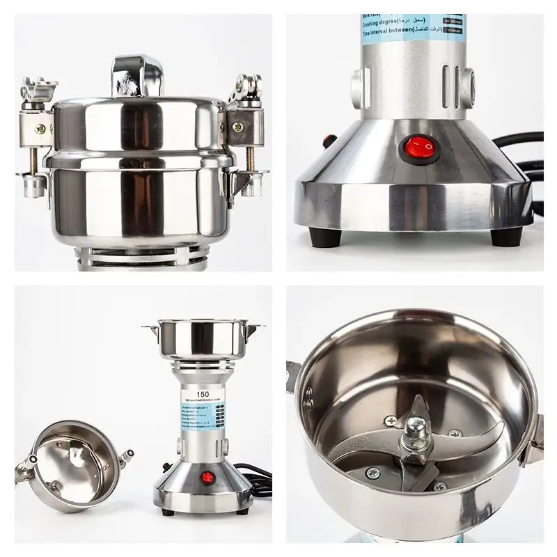 150g 850W Mill Machine Grinder Electric Coffee Food Grinder Powerful Beans Traditional Pulverizer Medicine Multifunction 4