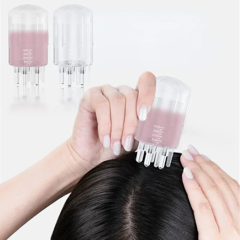 Revolutionary Scalp Treatment Massaging Comb for Essential Oil Application and Hair Growth Stimulation