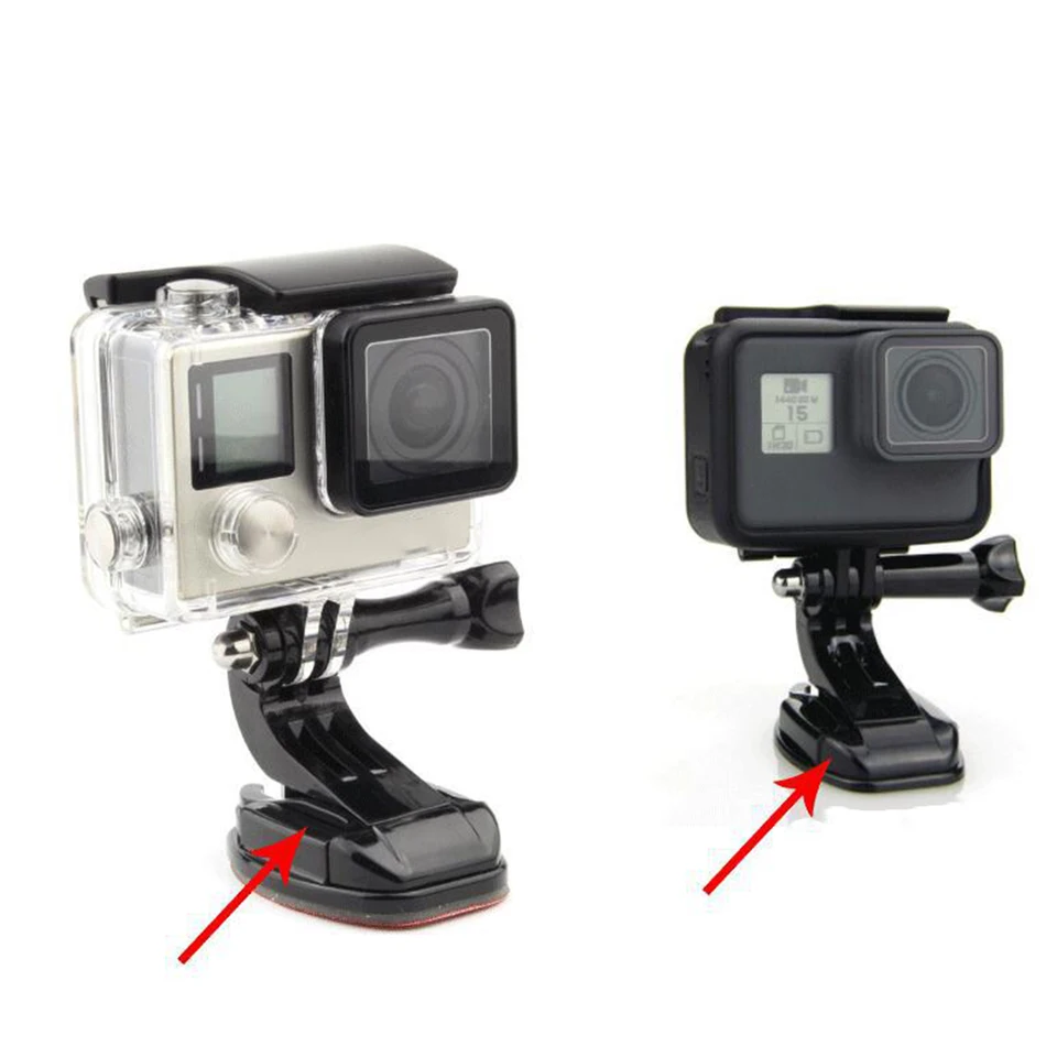 고프로 J-후크 수직 스냅 마운트 삼각대 마운트 어댑터, 고프로 히어로 13 12 11 10 9 인스타 360 X5 X4 X3 DJI  액션 5 4 3 AKASO-Freehip.co.kr