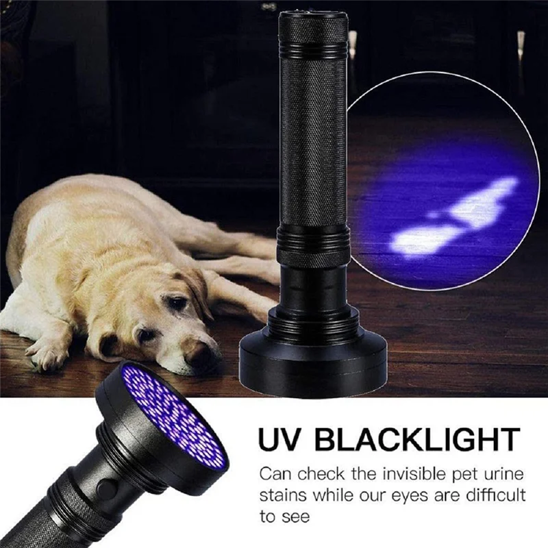 에어컨 누출 감지 감지기 100 LED UV 염료 자동차 AC 전문 자동차 도구