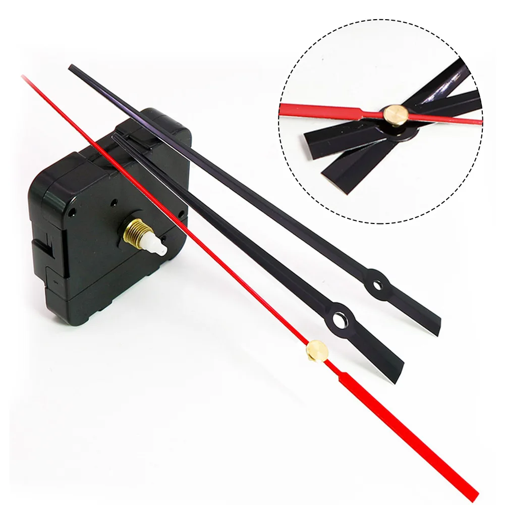 쿼츠 24 시간 벽시계 무브먼트 교체 부품 모듈, 모터 및 핸드 키트, 장식 수리 도구 부품, 무소음 키트 