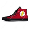 Anime Cartoon Flash Symbol Logo Superhero Funny Casual Cloth Shoes High Top Lightweight Breathable 3D Print Men Women Sneakers 5