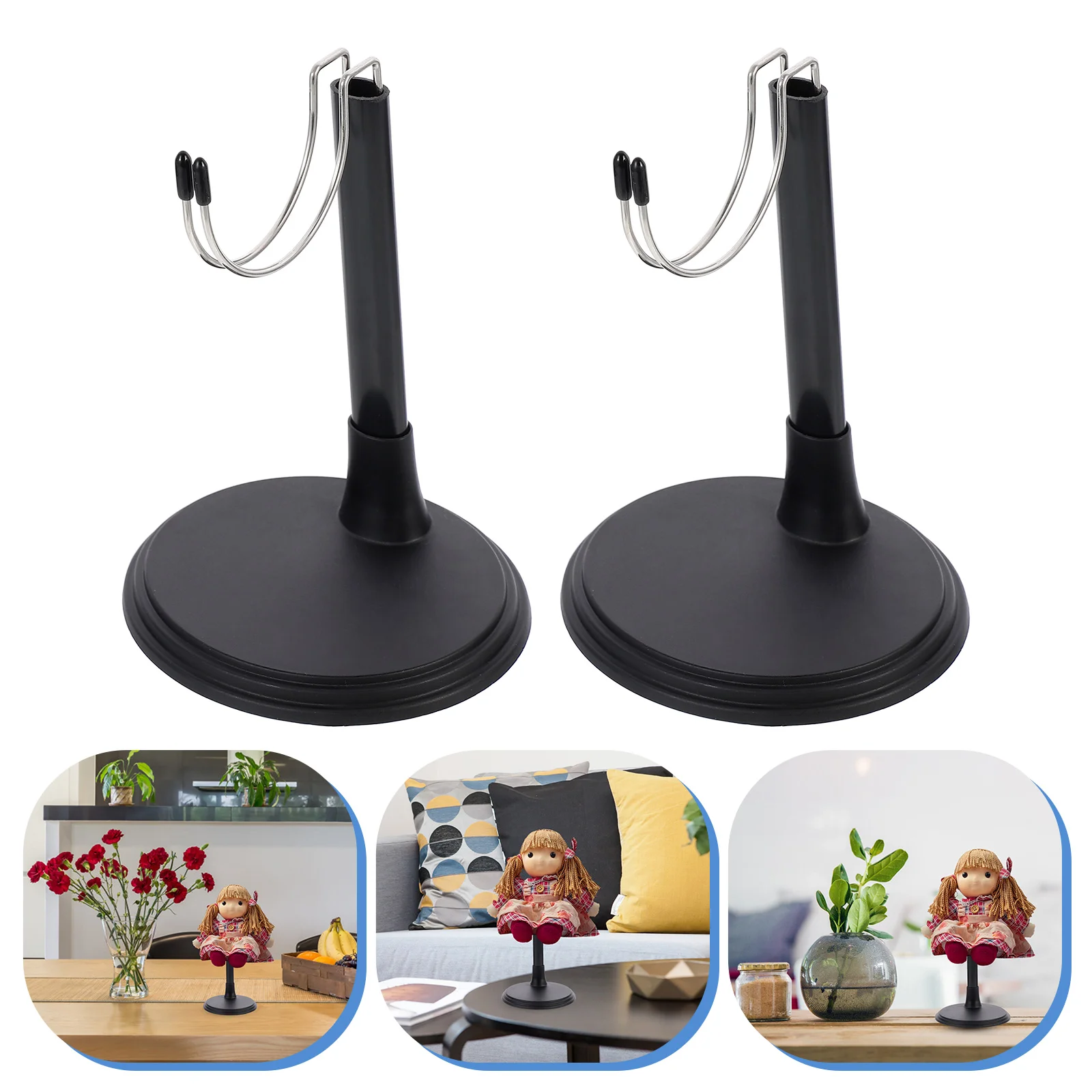 

2 Sets Support Bracket Body for Making Stand Display Shelves Accessory Practical Brackets