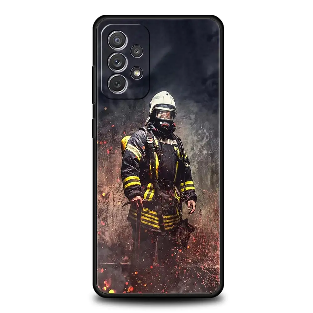 Firefighter Heroes Fireman Protective Phone Case