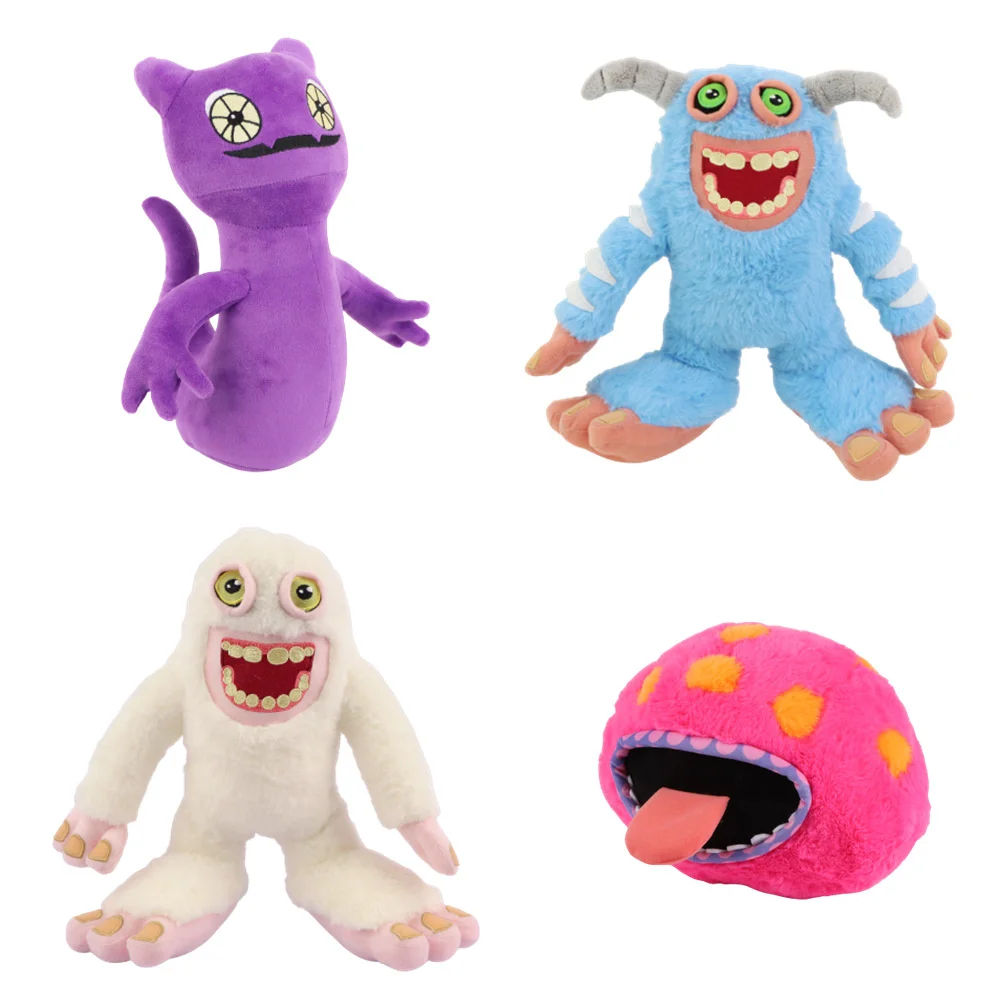 My Singing Monsters Plush Toy Wubbox Maw Ghazt Rare Mammott Dolls Scary  Concert Horror Toys For Boys Children Birthday Gift Toys - AliExpress