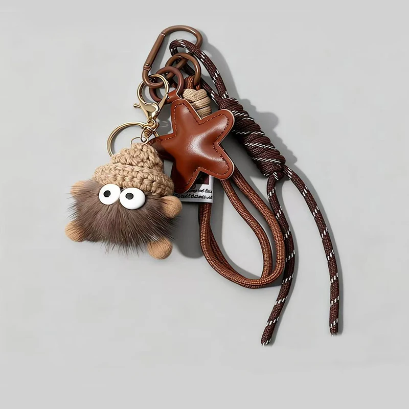 Unisex Bag Pendant Small Coal Ball Camera Bag Pendant Decoration Pendant Decoration For Girls Cute Fashion Funny Simple Pendant
