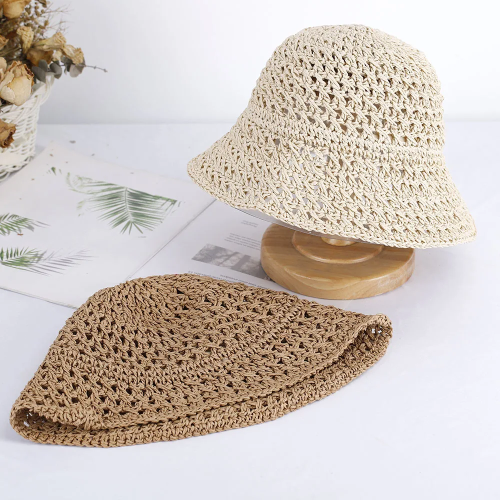 2023 purity bucket hat Fishing hat Hiking hat Caps hats for women women's  hats for the sun summer hat Crochet hat new straw hat - AliExpress