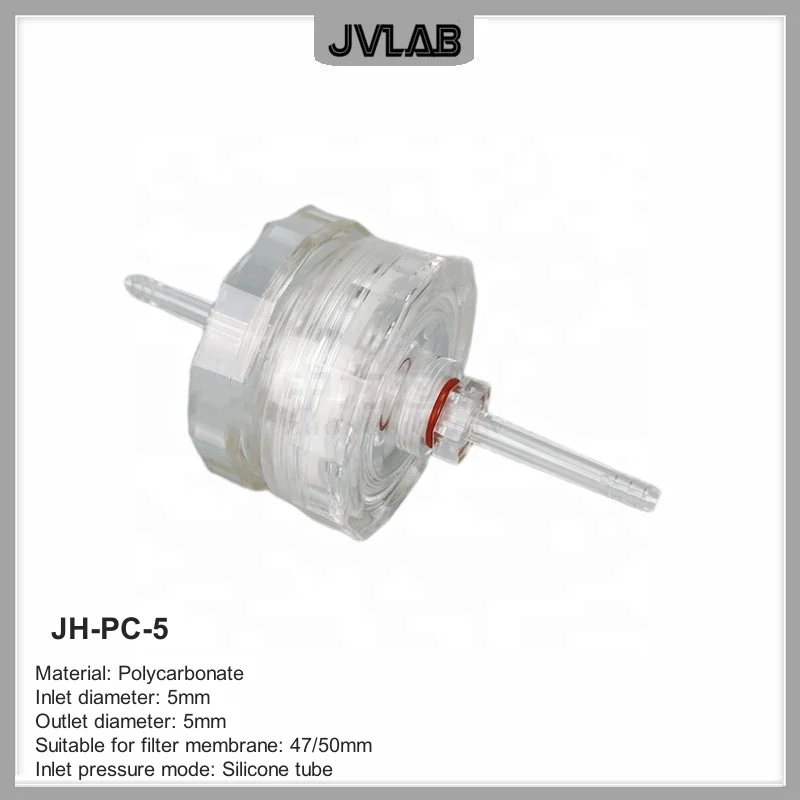 40mm Particulate Filter Lab Filter Holder PTFE Shell Membrane Teflon ...