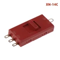 Interrupteur à Glissière SIBER XN-14BX - 2 Broches 2 Positions - 10(2)A 250V - Occasion