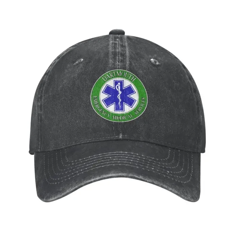 

Custom Cotton Emt Star Of Life Baseball Cap Sun Protection Women Men's Adjustable Emt Paramedic Medical Dad Hat Autumn