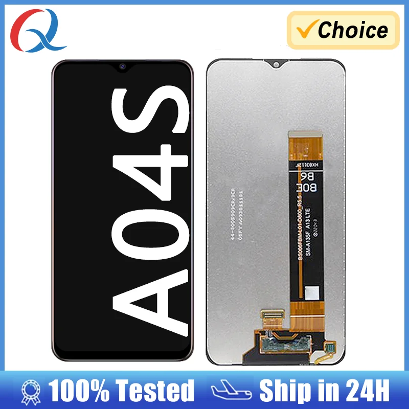 

Мобильный телефон ЖК-дисплей для Samsung A04S сменный экран Ercan A047F A047F/DS Pantalla для Samsung A047F/DSN A047M ЖК-дисплей с сенсорным экраном